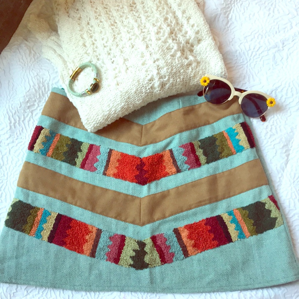 Judith March Santa Fe Style Skirt sz M 🌵